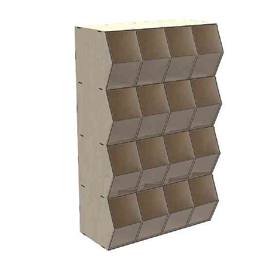 Диспенсер EKOSTAR для цукерок, снеків, горіхів, круп на 16 комірок Київ