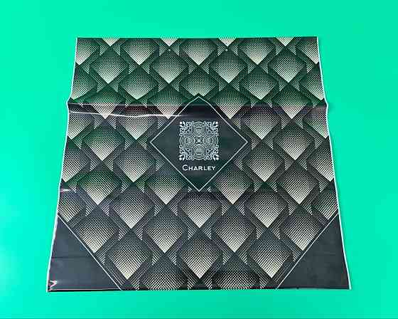 Полиэтиленовый пакет (40х40) с пластиковой ручкой