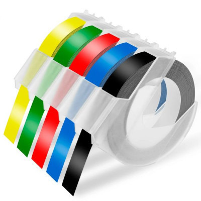 Стрічка для принтера етикеток UKRMARK D-520108-YE, 9 мм х 3 м, жовта, аналог DYMO 520108 / S0898170 (900861) Вінниця - фото 5