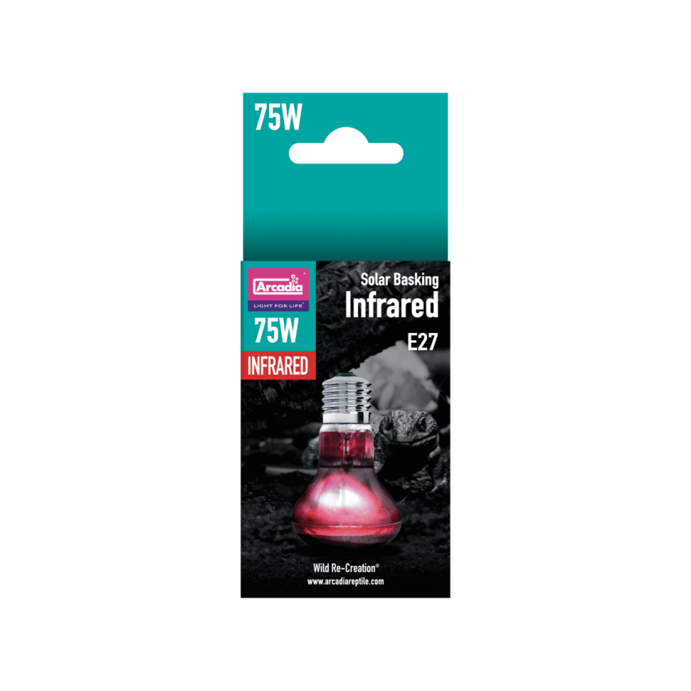 ARCADIA INFRARED BASKING SPOT 75 WATT (R2100175) інфрачервона лампа для рептилій Киев - изображение 1