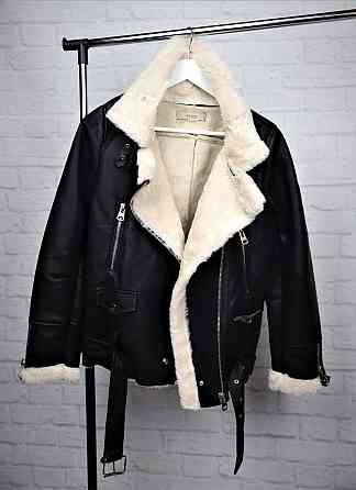 Дубленка женская Черный M Харьков