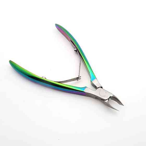 Кусачки для кутикулы маникюрные щипцы для ногтей для кожи кусачки для маникюра размер 9.8х6.5 см Каменец-Подольский