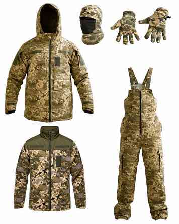 Зимовий тактичний костюм Omnihit піксель 5в1 ВТ6872 Одеса