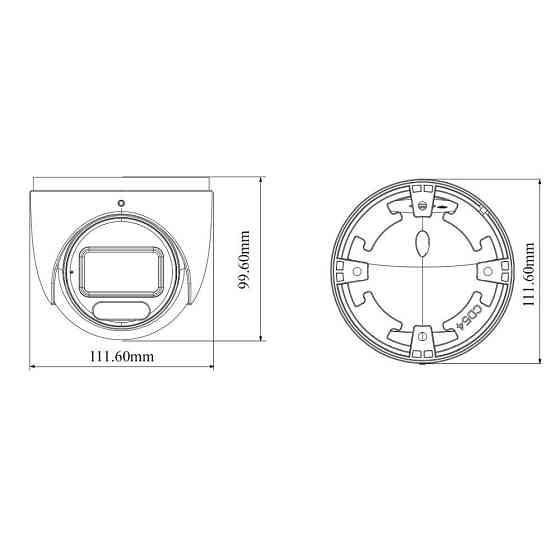 IP-відеокамера 4Mp TVT TD-9545S4-C(D/AZ/PE/AW3) White f=2.8-12mm, ІЧ+LED-підсвічування, з мікрофоном (77-00372) Київ
