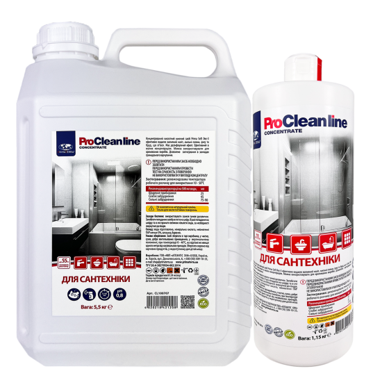 Для догляду за сантехнікою та кахлем (до 11 л готового розчину) Павлоград
