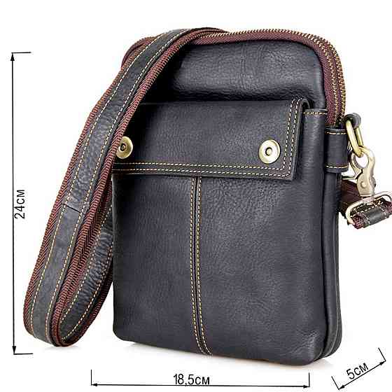 Сумка мужская Vintage 14408 Черная Киев