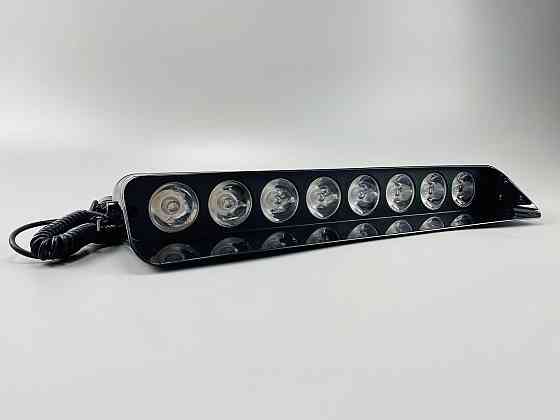 Майка проблискова (стробоскоп) 9-80 V 8 led діодів синя + червона спалах під скло та кабель Мукачево