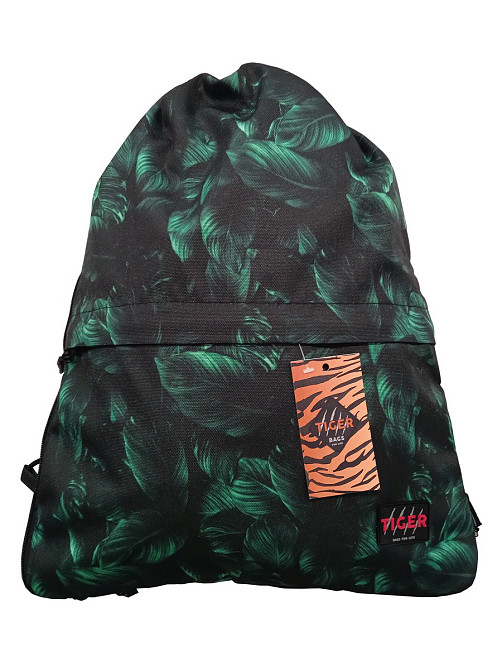 Рюкзак-мешок для обуви с расширителем и карманом Tiger Print Чеширский кот Киев - изображение 1