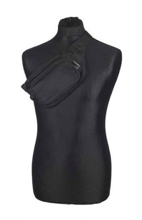 Універсальна Сумка на пояс на 3 відділення Mil-Tec від Sturm "Fanny Pack" (13512002) Black Нововолинськ - фото 10