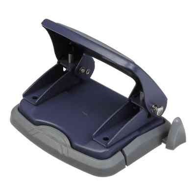 Дырокол Buromax металлический MORANDI STYLE, до 25 листов, 115 х 96 х 89 мм, синий (BM.4042-02) Винница