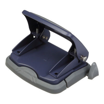 Діркопробивач Buromax металевий MORANDI STYLE, до 25 аркушів, 115 х 96 х 89 мм, синій (BM.4042-02) Вінниця - фото 2