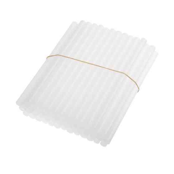 Комплект клейових стрижнів прозорих, 11,2×200 мм, уп. 1 кг INTERTOOL RT-1015 Київ