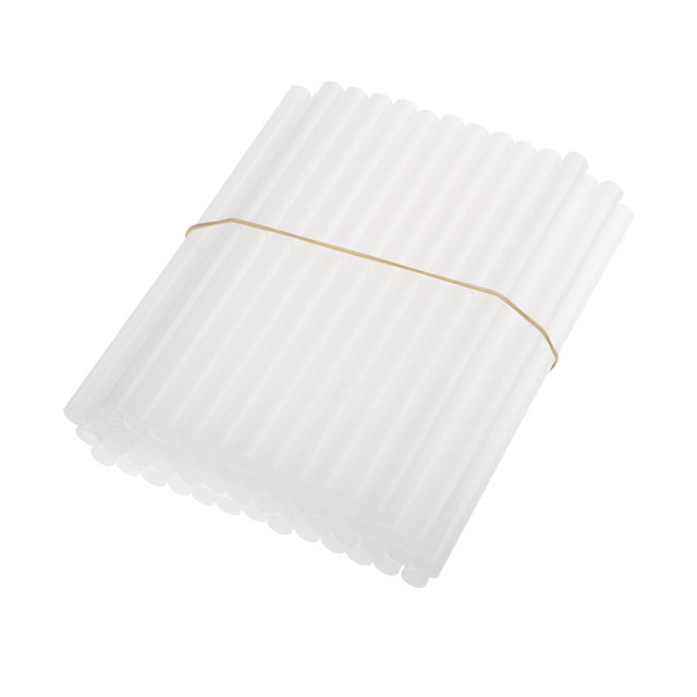 Комплект клейових стрижнів прозорих, 11,2×200 мм, уп. 1 кг INTERTOOL RT-1015 Київ - фото 5