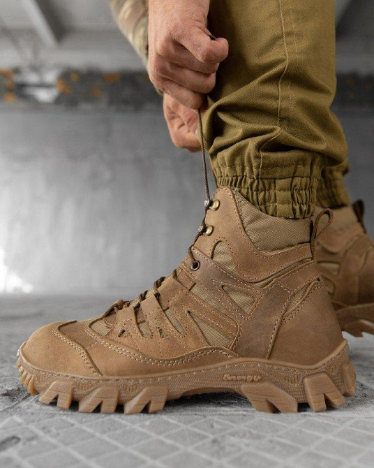 Тактичні туфлі на флісі dragon coyot НП4893 Одеса - фото 1