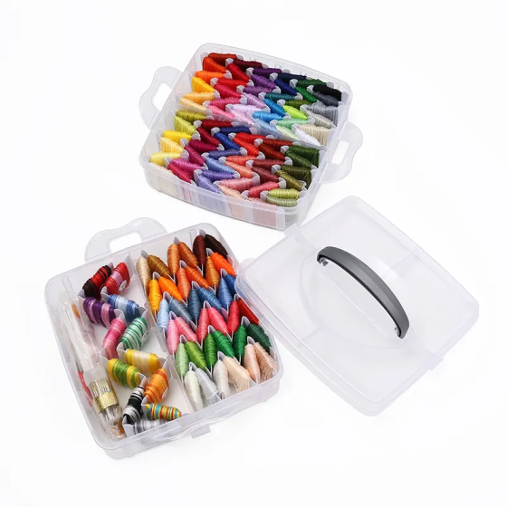 Набір аксесуарів для вишивання в пластиковому контейнері, набір №3 Кам'янець-Подільський