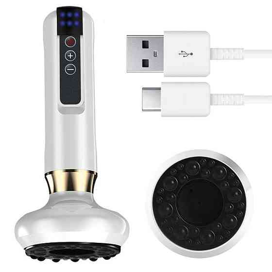 Вакуумний масажер з USB,6 режимів,Білий SBR Київ