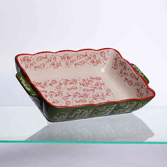 Yiwu Форма для випікання Vintage 28×17×5 (см) прямокутна форма для випікання в духовці з ручкам Коломия