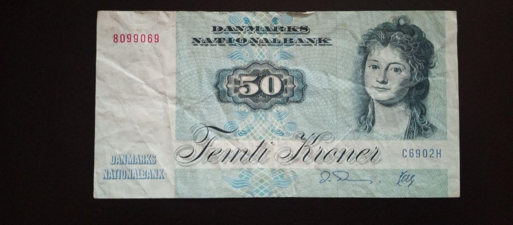 Denmark Дания - 50 Kroner 1972 Полтава - изображение 1