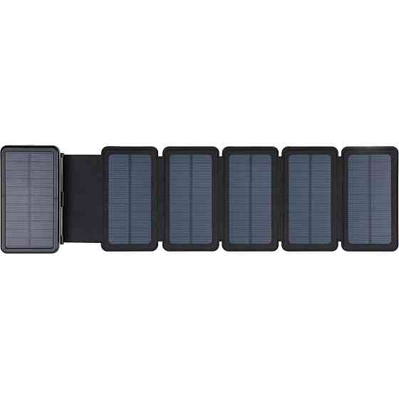 УМБ Sandberg 20000mAh,сонячна 6-Panel 7.5W  PD 2xUSB, Type-C OUT, ліхтарик Вінниця