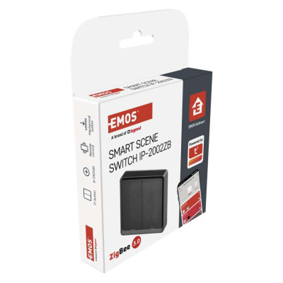 Розумний вимикач EMOS H5015 2 buttons ZigBee 3.0 Black (H5015) Вінниця - фото 4