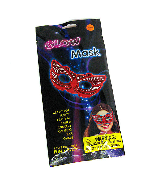 Маска карнавальная женская неоновая светится Киев - изображение 1