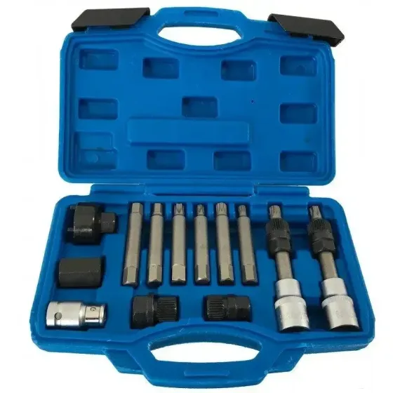 Набір спеціалізованих ключів VERKE V86220 – 13 предметів, Польща, для авто-генераторів Львів