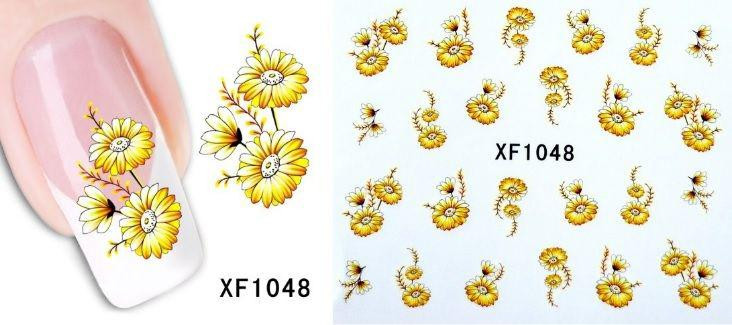 Наклейки для ногтей XF1048 Киев - изображение 2