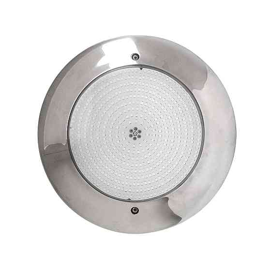 Прожектор светодиодный для бассейнов Aquaviva HT201S 252LED 18 Вт RGB (AISI-316) + закладная Киев