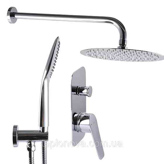 Смеситель для душа встроенный TOPAZ CAPRI TCA-15205-H43 комплект с душ.набором, 2 лейки, D35 Черновцы