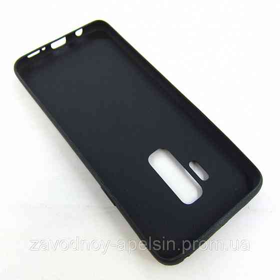 Samsung G965 S9+ Plus Чохол силіконовий Плетенка (чорний) Одеса