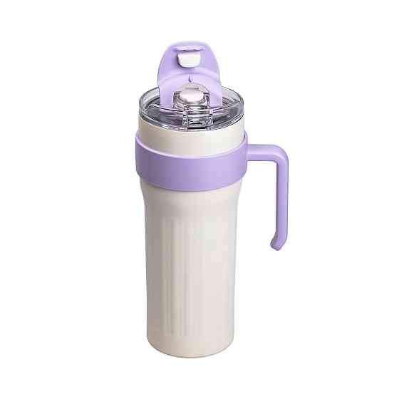 Yiwu Термочашка Big Mac 1,2 л з трубочкою біла HP-14-24W Киев