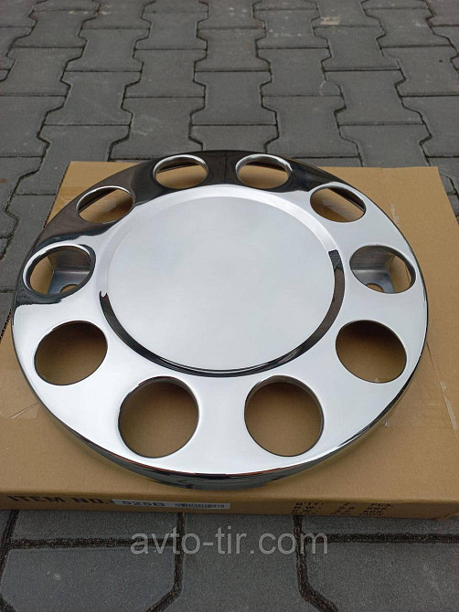 Колпак колеса 22,5 (нержавійка) Колпак колеса 22,5 пустий Ковпак 22,5 Луцьк - фото 2