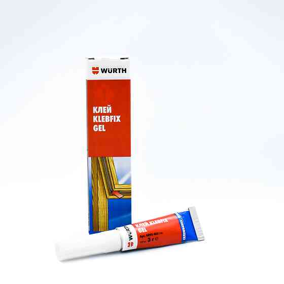 Суперклей Wurth Klebfix Gel 3г Львів