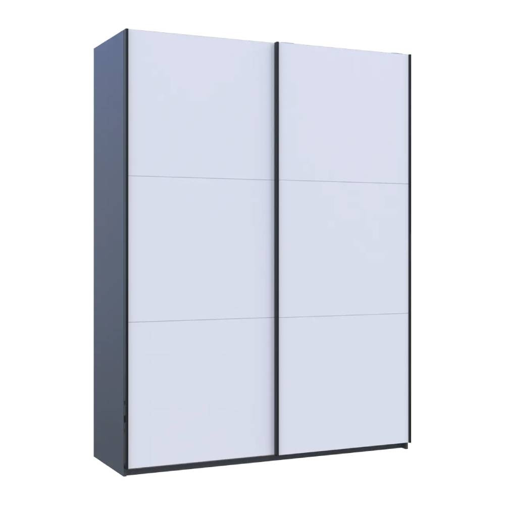 Шафа-купе Doros G-Caiser Графіт/Білий 2 ДСП / 3 частини 180х60х240 DRS-011729 (44900262) Дніпро - фото 5