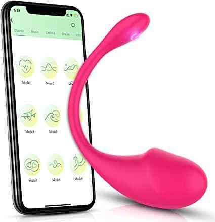Вібратор для жінок Amoochoo USB акумуляторний з Bluetooth керуванням Дніпро