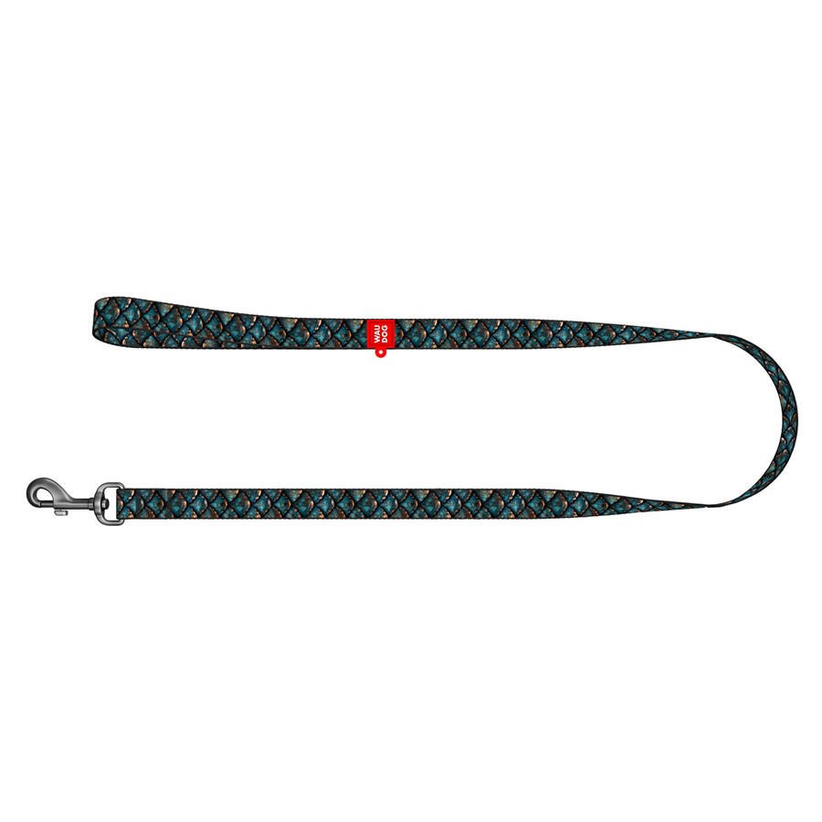 Поводок для собак нейлоновый WAUDOG Nylon, рисунок 
