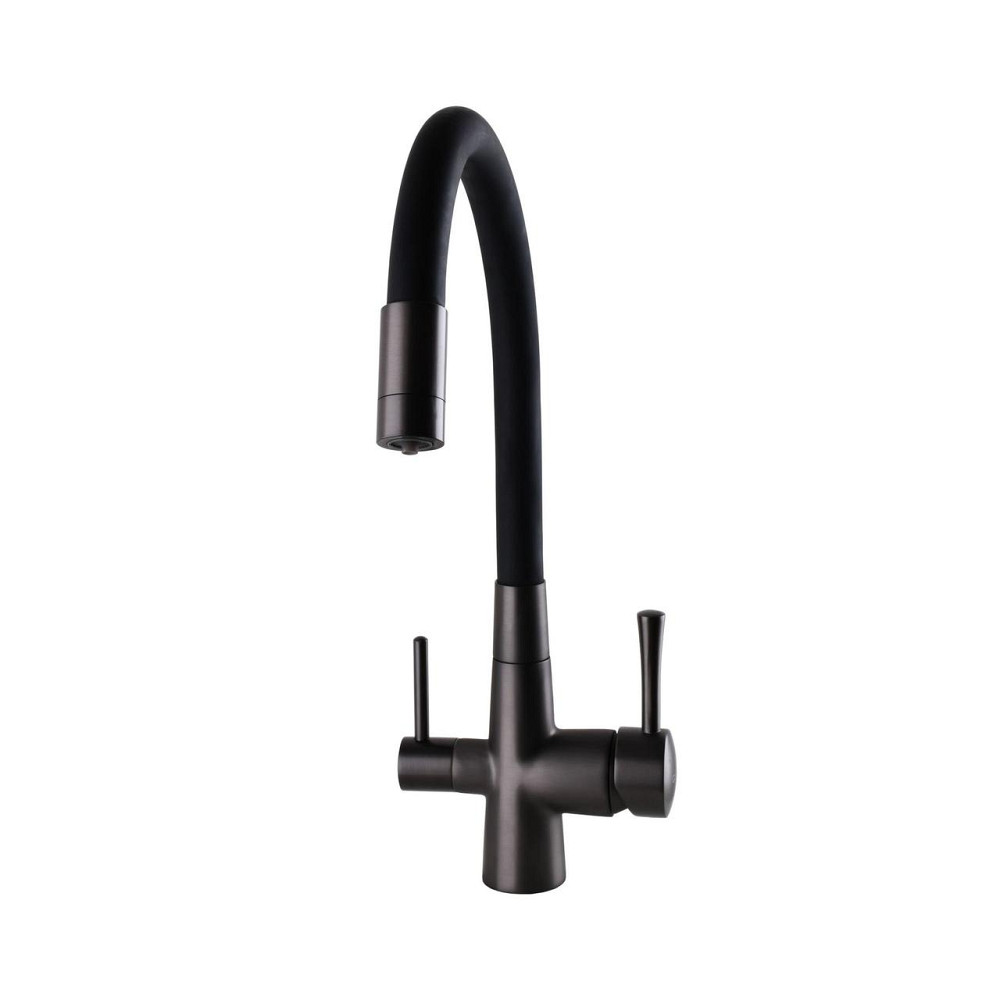 Змішувач для кухні під осмос Globus Lux LAZER GLLR-0903-11-GRAPHITE Київ - фото 4