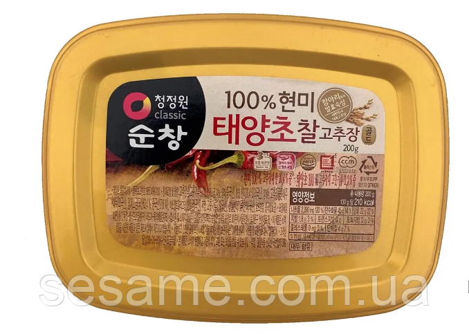 Корейська перцева паста Кочудян (Гочуджан) Daesang 200г Харків - фото 3