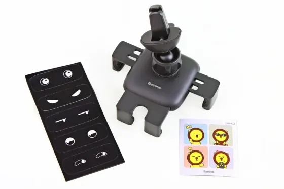 Подставка под телефон на обдув на шарнире Baseus Cube Gravity Винница