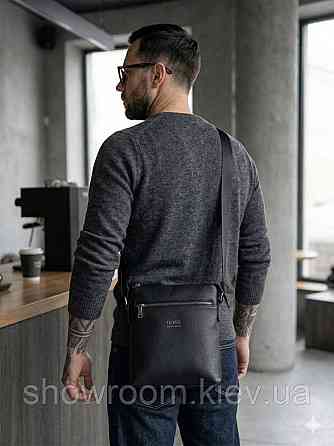 Мужская брендовая сумка Boss на плечо (1641) Киев