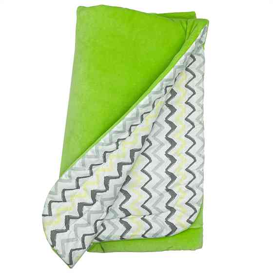 Плед детский МС 110612-12 трикотаж, зеленый 78 х 90 см Винница