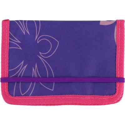 Гаманець дитячий Cool For School багатофункційний на гумці "Квіти", фіолетовий (CF86326) Вінниця