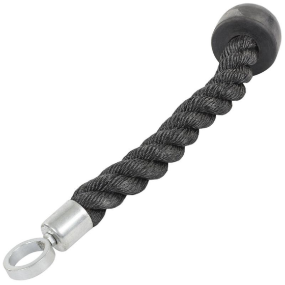 Канат для тяги York Fitness одинарний хват на трицепс, хром Киев