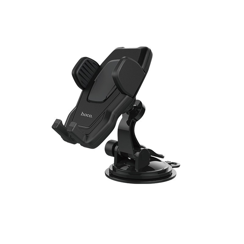 Автотримач для телефона HOCO CA31 cool run suction cup car holder Black Киев - изображение 1