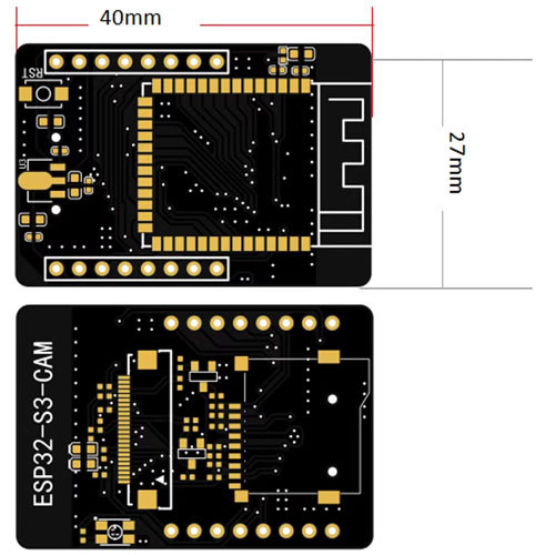 ESP32-S3-CAM N16R8 Wi-Fi Bluetooth, модуль камери RHYX M21-45, плата розробника IoT та відеопроєктів Київ - фото 5