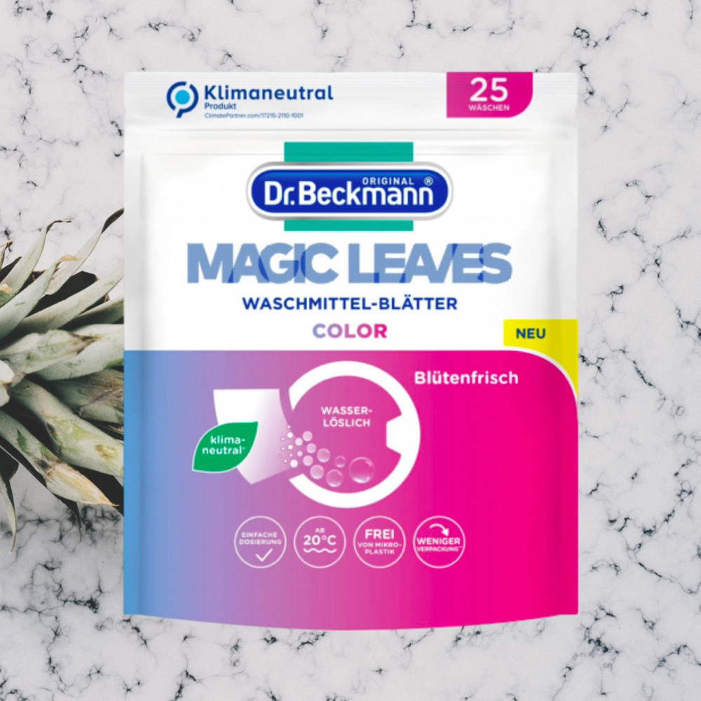 Серветки для прання Dr. Beckmann Magic Leaves для кольорових тканин, 25 шт Виноградів - фото 2