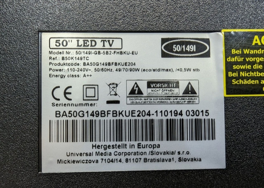 Телевизор: 50" Blaupunkt 50/1491-GB/ Full HD. Харків - фото 5