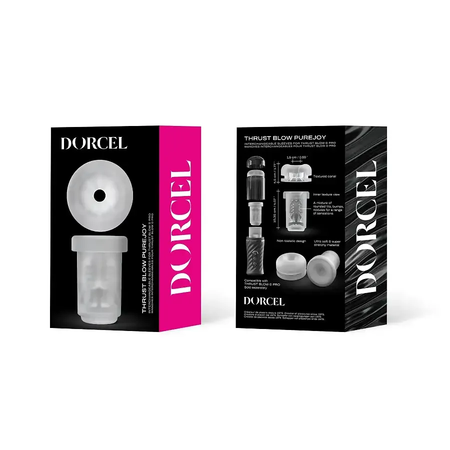 Рукав для мастурбатора Dorcel THRUST BLOW PUREJOY, нейтральный вход Львов - изображение 5