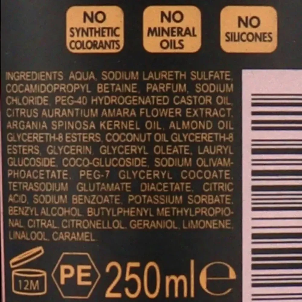 Крем-гель для душа Tesori d’Oriente Hammam Oil (Аргановое Масло и Апельсиновый Цвет), 250 мл Львов - изображение 3
