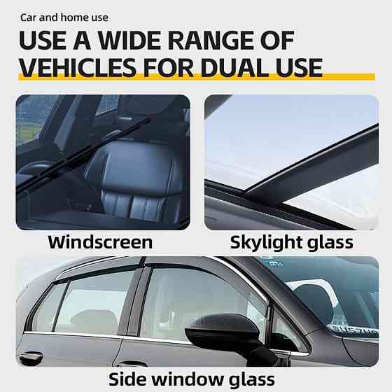 Набір рідини та губок для глибокого очищення та полірування скла автомобіля D1 (2х150 мл) Луцк